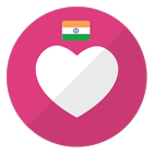 Indian Dating App Free-icoon