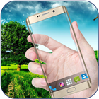 Fondo de pantalla transparente icono