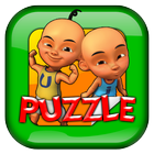 Puzzle Upin Slide Ipin New أيقونة