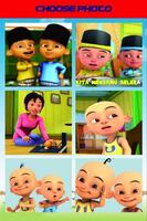 Puzzle Upin Slide Ipin New تصوير الشاشة 1