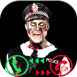 دعوة وهمية شرطة الاطفال المرعبة