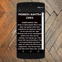 Primbon Mantra Jawa Terlengkap ảnh chụp màn hình 2