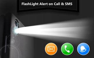 Flash alerts On Call SMS: Color Flashlight & Alarm screenshot 1
