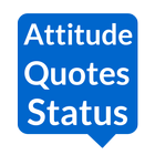 Attitude Quotes,Status message icône