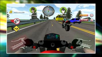 Bike Traffic Race : Bike Traffic Rider MultiPlayer capture d'écran 2