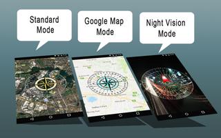 Compass Free GPS Maps & Direction Navigator 2018 capture d'écran 2