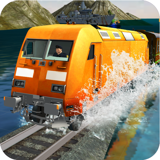 Train Driving on Water