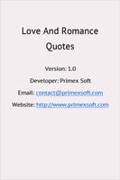 Love Quotes And Romantic SMS capture d'écran 2