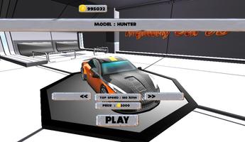 Highway Car 3D imagem de tela 1