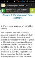 C Language Interview Questions Ekran Görüntüsü 2