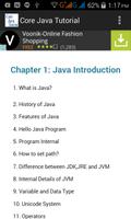 Core Java Tutorial 截图 1