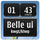APK Belle ui for Klwp/Kwgt