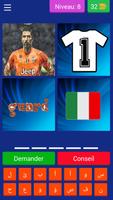 احزر اللاعب أربع صور و لاعب كرة واحد imagem de tela 1