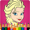 Queen & Princess Coloring Book APK