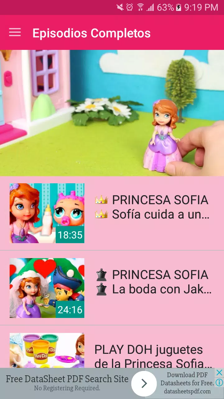 Videos de Princesita Sofia APK for Android Download