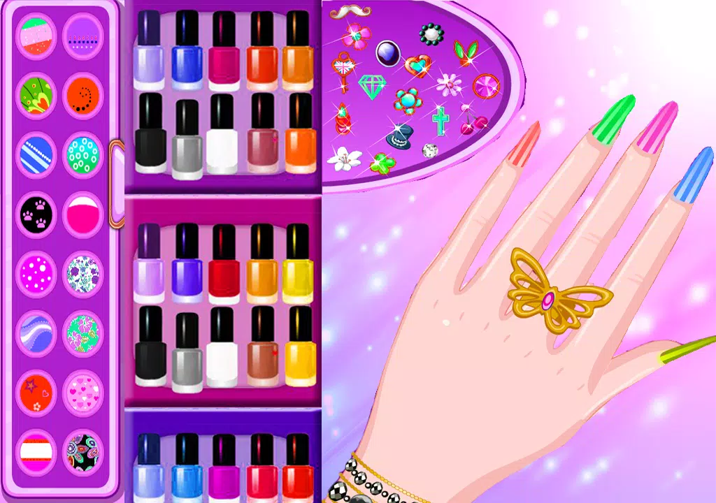 Jogos de Manicure da Barbie no Meninas Jogos