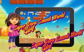 dora adventure princess  run постер