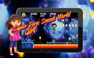 dora adventure princess  run 스크린샷 1