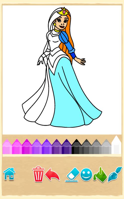 Princess Coloring game APK Download - Free Educational GAME for Android