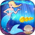 Mermaid princess - the litle ice games آئیکن