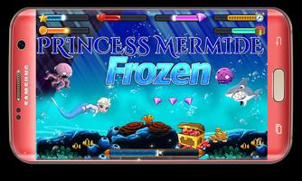 Mermaid princess - the litle ice games اسکرین شاٹ 1