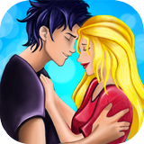 high school queen love story dress up game icon