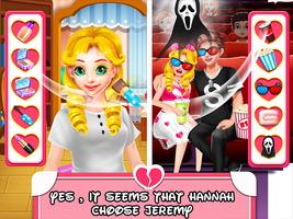 برنامه‌نما high school queen love story dress up game عکس از صفحه