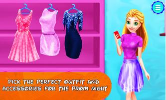 برنامه‌نما high school queen love story dress up game عکس از صفحه