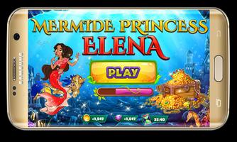 Mermaid princess elena poster