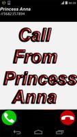 геаl video call from Princess Anna Pro Affiche