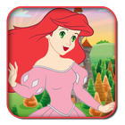Adventures Ariel Princess  with horse Run icône