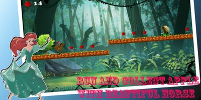 Adventures Ariel Princess  with horse Run screenshot 1
