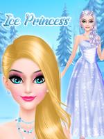 Ice Queen Makeup: Ice Princess Salon Plakat