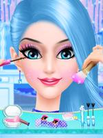 Ice Queen Makeup: Ice Princess Salon imagem de tela 2