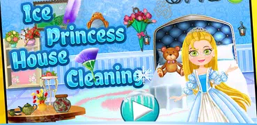 Ice Princess DollHouse Cleanup - Doll House Games