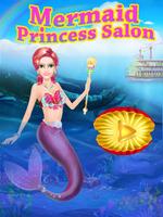 Mermaid Princess Love Story Salon Games Affiche