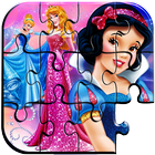 Disney Princess  Puzzle Game For Girls icône