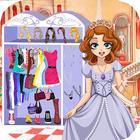 The First Dress Up Princess-icoon