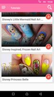 Disney Princess Nail Art plakat