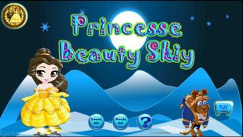 Beauty Princesse Ski Plakat