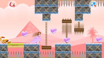 Princess sofia run: Jungle Adventure game capture d'écran 2