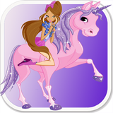 my princess little winx unicorn ikona