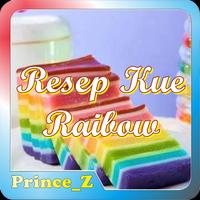 Rainbow Cake Recipe Affiche