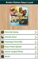 Resep Sayur Sehat imagem de tela 1