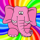 Elephant Animal Jigsaw Puzzles For Kids आइकन
