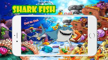 Shark Fish Game Dot to Dot For Kids syot layar 2