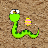 Snake VS Egg Eater For Kids Game آئیکن