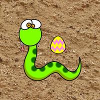 Snake VS Egg Eater For Kids Game Poster