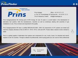 Prins Finder - instalacje LPG captura de pantalla 1