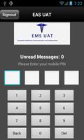 EMS UAT الملصق